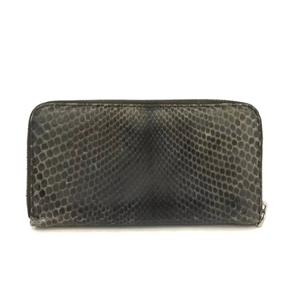 Fendi Black and Silver Monster Snake Wallet - Picture 4 of 8